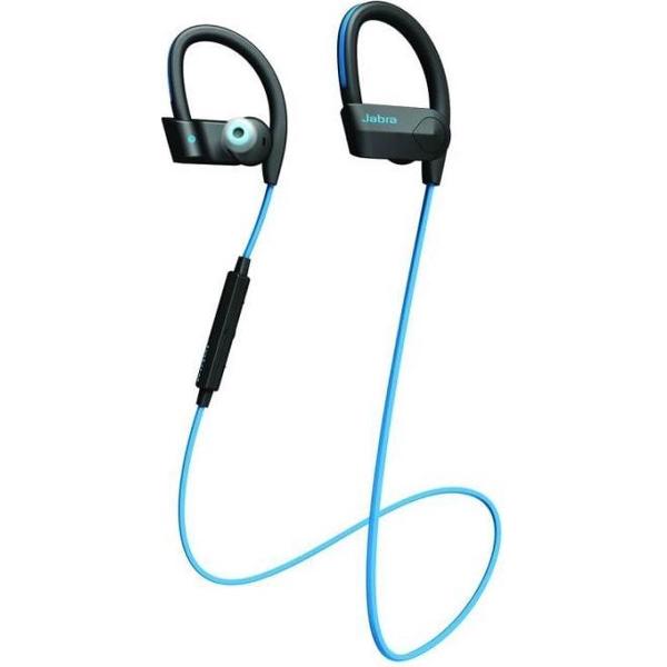 Jabra Sport Pace Headset oorhaak Zwart, Blauw Bluetooth Micro-USB