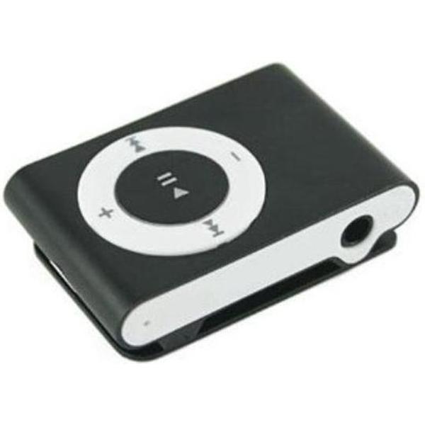 G&S® - Mini MP3 Speler [zwart] + Oordopjes