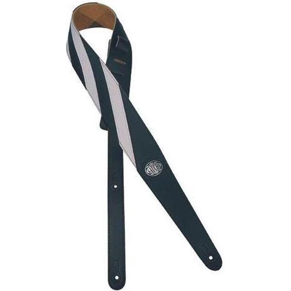Gitaarriem Two Tone Series Zwart/Wit GST-217-BK Gaucho