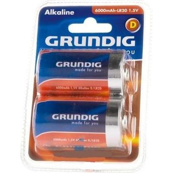 Batterijen D 1,5V - set van 8 stuks