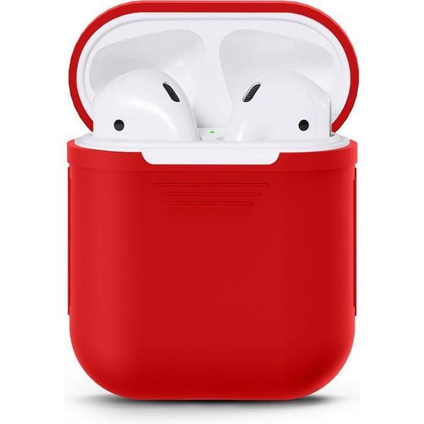 Airpods Silicone Case Cover Hoesje geschikt voor Apple Airpods.