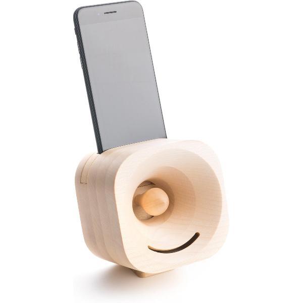 Trobla Houten Versterker - iPhone X/iPhone XS - Esdoorn