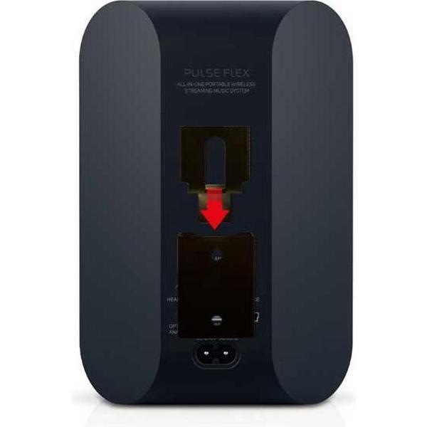 Vebos portable muurbeugel Bluesound Pulse Flex zwart