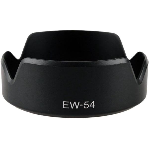 Zonnekap EW-54 voor Canon EF-M 18-55mm met 52mm filtermaat
