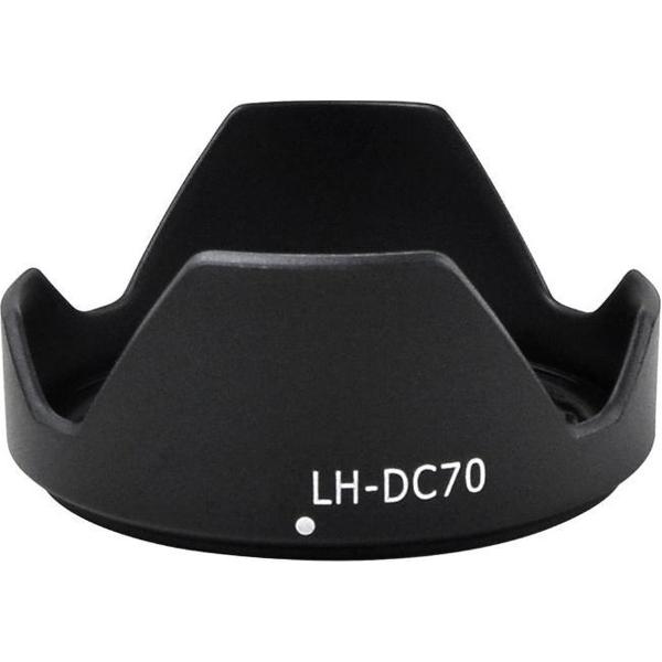 Zonnekap type LH-DC70 / Lenshood voor Canon objectief (Huismerk)