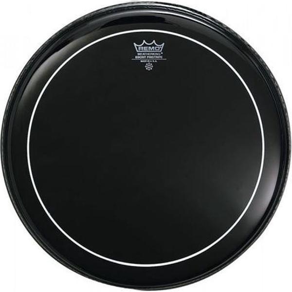 Remo Pinstripe Ebony Bass 18 bassdrumvel