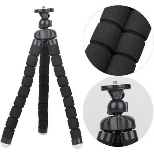 XL Tripod Voor De Action Camera & Smartphone - Zwart