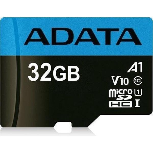 ADATA 32GB, microSDHC, Class 10 flashgeheugen Klasse 10 UHS-I