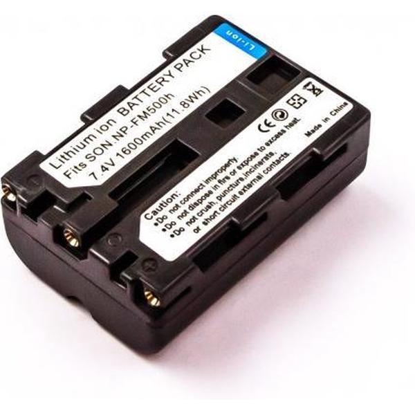 Battery similar SONY NP-FM500H, Li-ion, 7,4V, 1600mAh, 11,8Wh, black