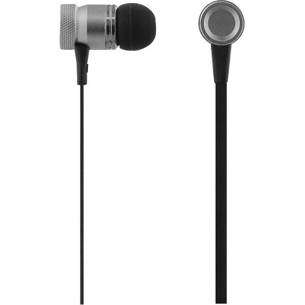 STREETZ HL-310 Bluetooth sport oordopjes met microfoon - Bluetooth 4.1 - Waterbestending - Zilver