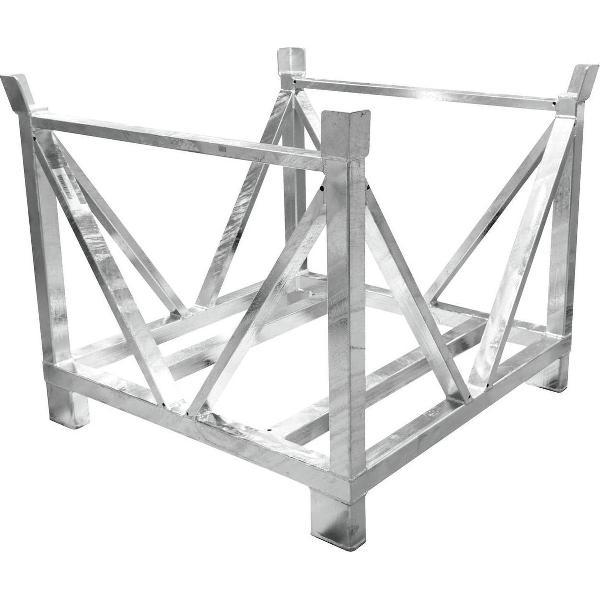 ALUTRUSS Dolly for Steel Base Plates Square 80x80