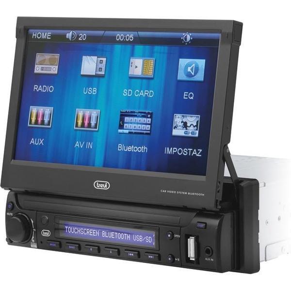 Trevi MDV 6350 BT 160W Bluetooth Zwart autoradio