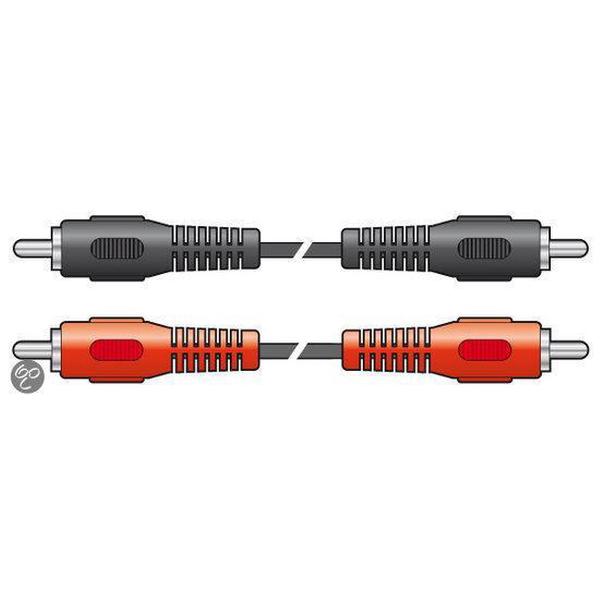 Audiokabel: 2x RCA - 2x RCA 2.0m