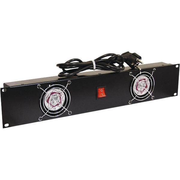 OMNITRONIC Front Panel Z-19 with 2 Fans wired 2U