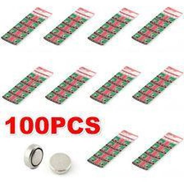100 Stuks AG4 / SR626SW Horloge Batterijen Huismerk®