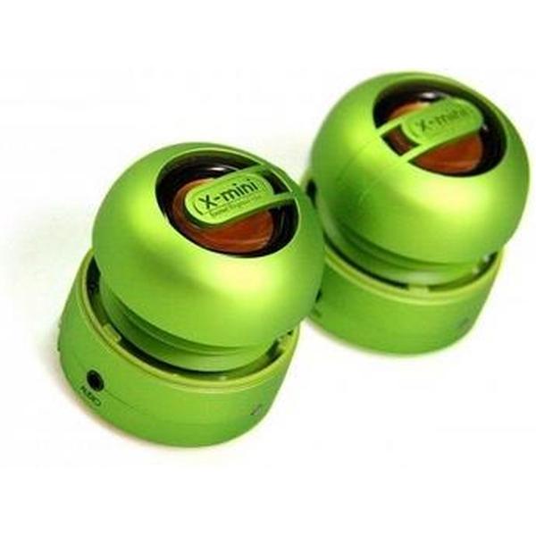 X-MINI MAX Capsule Draadloze stereoluidspreker 4W Groen