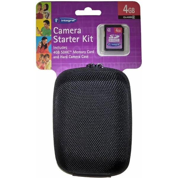 Integral - Camera starter kit - Hard camera bescherm tasje - gratis 4GB SD geheugenkaart