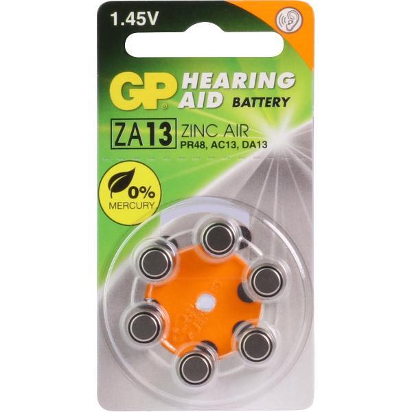 GP Batteries Hearing Aid ZA13 Single-use battery PR48 Zink-lucht 1,4 V