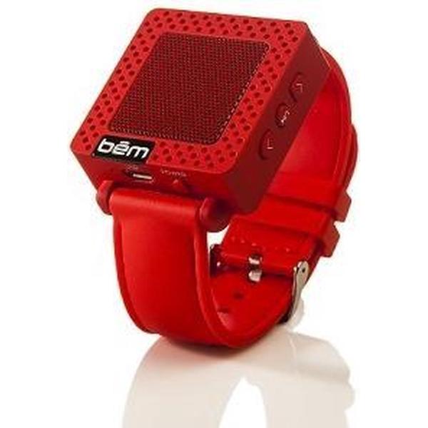 BEM Speaker Band rood HL2331C draadloze Bluetooth speaker