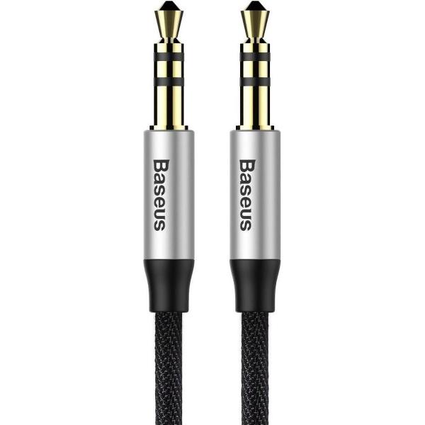 Baseus M30 Audiokabel 3.5mm - 50cm - zwart