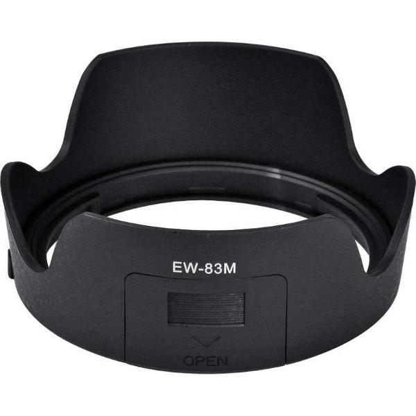 Zonnekap type EW-83M / Lenshood voor Canon objectief (Huismerk)