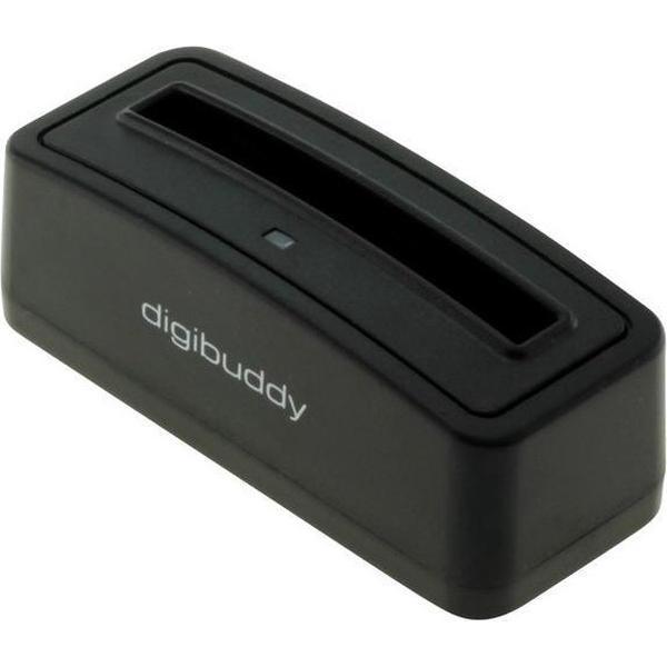Digibuddy Akkuladestation 1301 compatible with the Samsung EB-575152 - black
