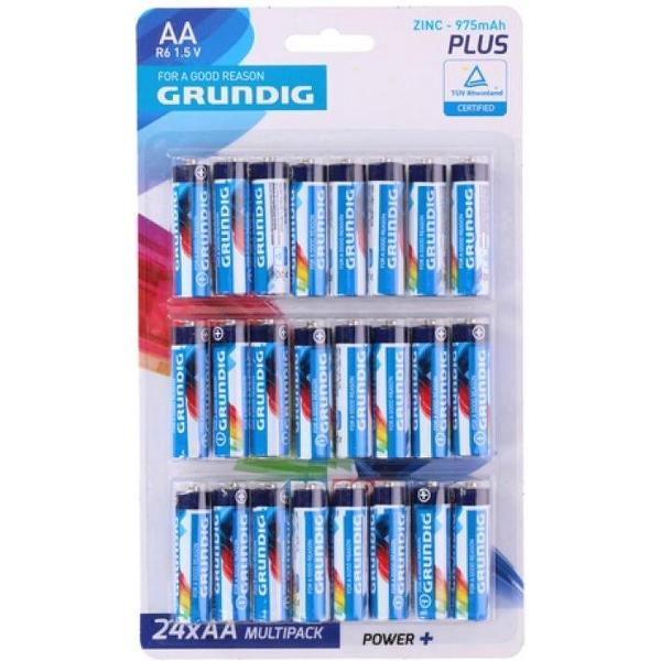 Grundig Batterijen R06 Aa Zink 24 Stuks