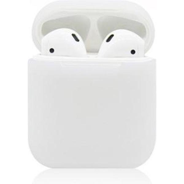 KELERINO. Siliconen hoesje voor Apple Airpods Softcase - Transparant