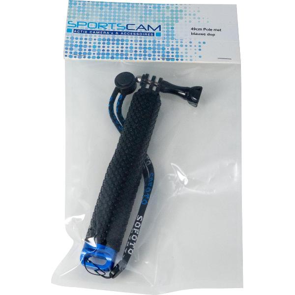 SportsCam 49cm Pole met blauwe dop