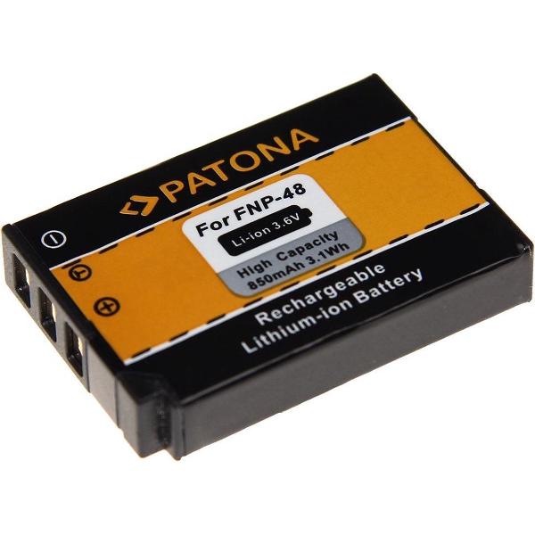 PATONA Battery f. Fuji-Film QX1 Fuji NP-48 Fujifilm NP48