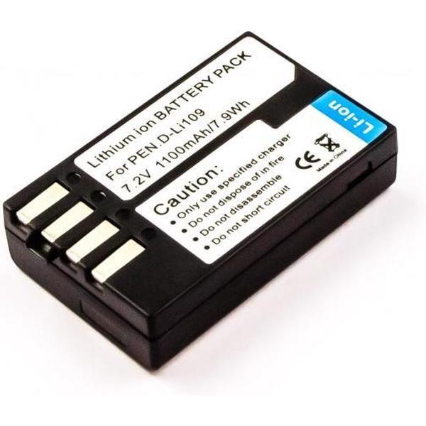 Battery similar PENTAX D-Li 109, Li-ion, 7,2V, 1100mAh, 7,9Wh