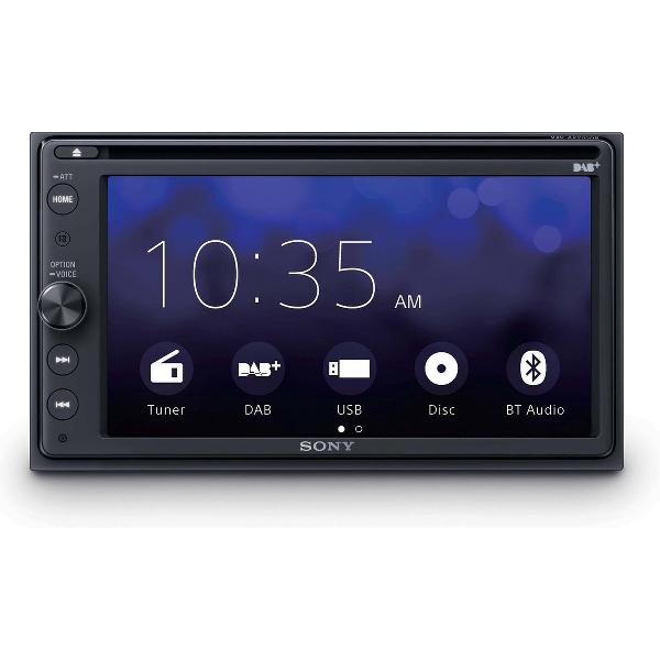 Sony XAV-AX205DB - Autoradio dubbeldin - Apple CarPlay - DAB+ - Bluetooth - CD/DVD - USB