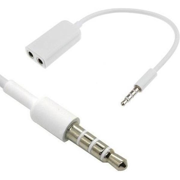 Headphone splitter voor iPhone / iPod / iPad