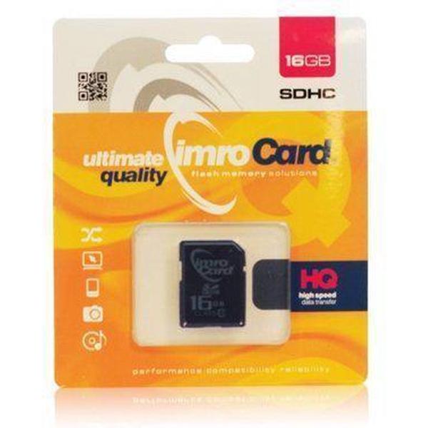 SDHC-kaart 16 GB Class 10