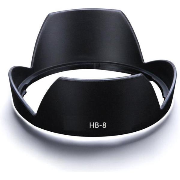 Zonnekap type HB-8 / Lenshood voor Nikon objectief (Huismerk)