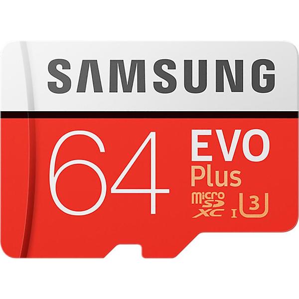 Samsung Evo Plus MicroSDXC 64GB - met adapter