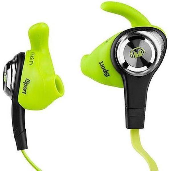 Monster Cable iSport Intensity Zwart, Groen, Geel Intraauraal In-ear koptelefoon
