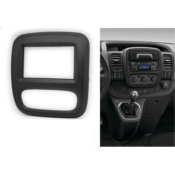 2-DIN OPEL Vivaro 2014+ / RENAUL Trafic 2014+ inbouwpaneel / radioframe Audiovolt 11-642