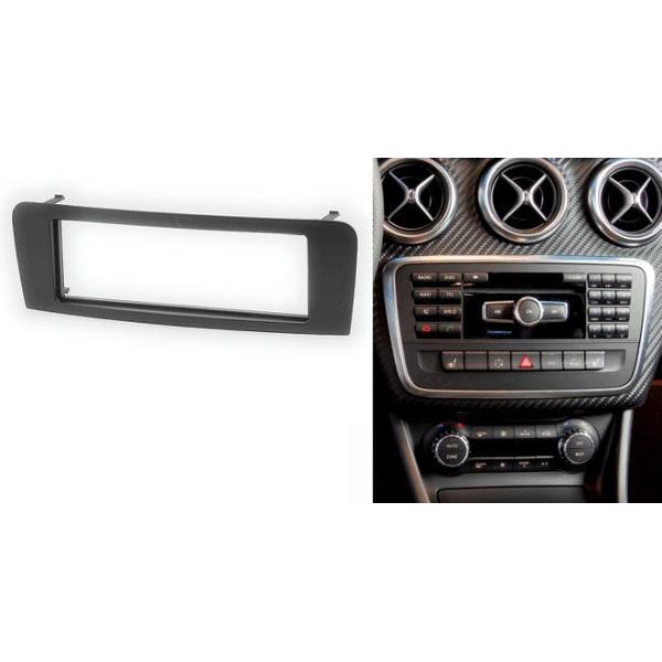 1-DIN MERCEDES-BENZ A-klasse (W176) 2012+; B-klasse (W246) 2012+; GLA-klasse (X156) 2014+ frame Audiovolt 11-594