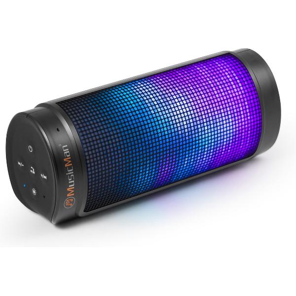 Aktivbox Technaxx MusicMan Bluetooth Light BT-X26 zwart