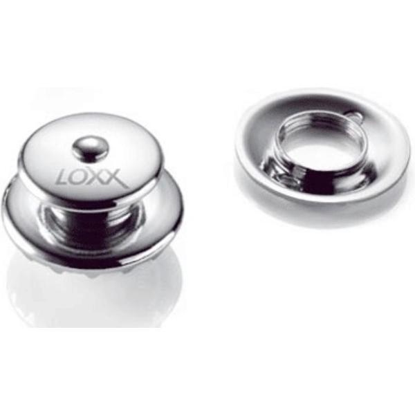 Loxx Strap Lock Set Chrome strap lock