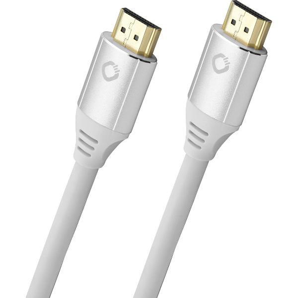 Oehlbach Black Magic Evolution MKII 48 Gbps HDMI Kabel 2m wit