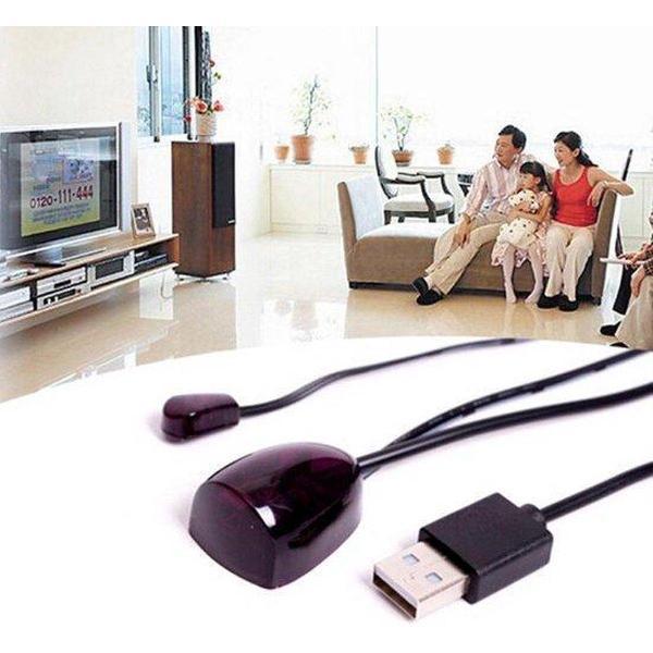 LOUZIR infrarood verlenger - Afstandbediening extender - Receiver/Transmitter / IR ontvanger - Afstandsbediening ontvanger - Afstandsbediening verlenger