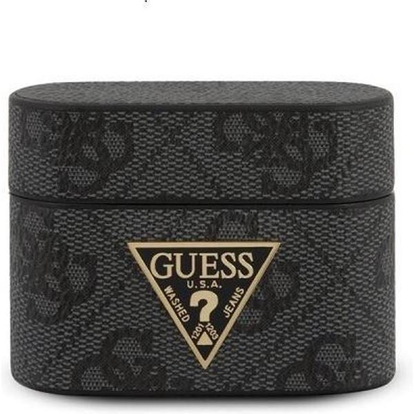 GUESS 4G Logo Apple AirPods Pro Case Hoesje - Grijs