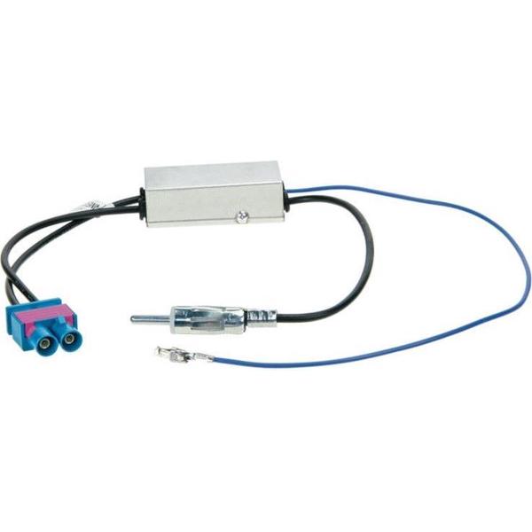 Antenne Adapter DIN >Dubbel-Fakra/ Phantom power Volkswagen - Audi - Skoda - Maserati - Seat -Scania