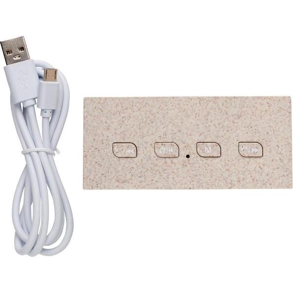 Xd Collection Speaker Bluetooth 3w 9 Cm Abs/tarwestro Beige