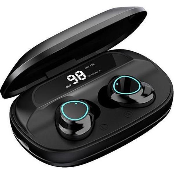 G-16 Bluetooth Oordopjes - Bluetooth Oortjes Draadloos - Bluetooth Oortjes Draadloos Met Oplaadcase 2020 - Zwart