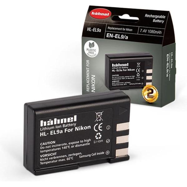 Hähnel HL-EL9a Li-Ion accu - Nikon EN-EL9 (A/E)