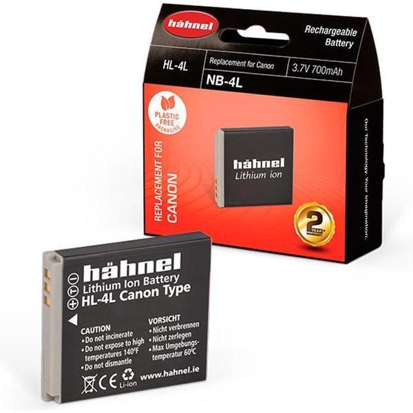 Hahnel HL-4L Li-Ion accu (Canon NB-4L)