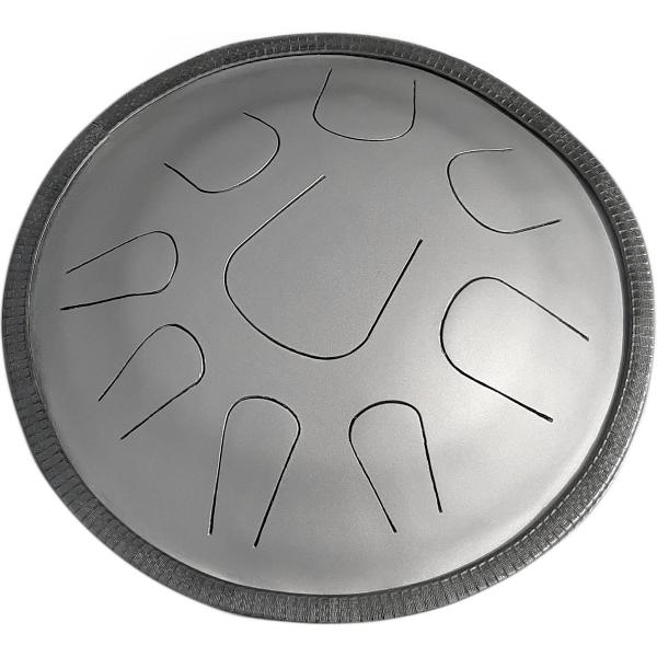 LIDAH® Steel Tongue Drum - Equinox Orion Series (32 cm) – Handpan - Lotus Drum – Klankschaal – Meditatie - Yoga